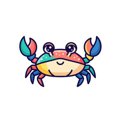 Cute Crab Design Very Coo 