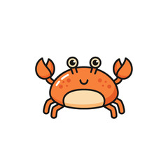 Cute Crab Design Very Coo 