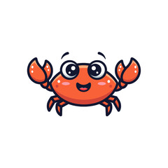 Cute Crab Design Very Coo 