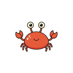 Cute Crab Design Very Coo 
