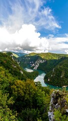 Mountain river valley