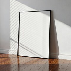 Frame Mockup – ISO A Paper Size Poster in Modern Living Room, Wall Poster in Elegant Interior Design, 3D Render
