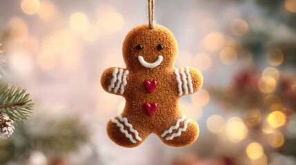 christmas gingerbread man