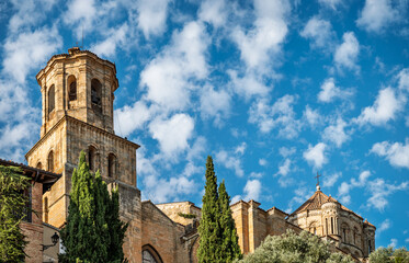 Fototapeta premium Collegiate Church of Santa Maria la Mayor in Toro, Spain
