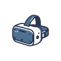 A modern virtual reality headset designed for immersive gaming experiences at home