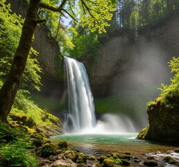 waterfall in the forest