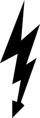 Electricity lighting icon. nergy, electricity, power icon,ower - lightning. Icon for design.No Parking Sign,lightning bolt icon set in editable stroke and filled. electric power symbol.