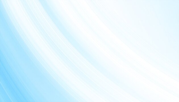 Elegant Soft Blue Gradient Background with Smooth Wavy Lines and White Highlights - Powered by Adobe