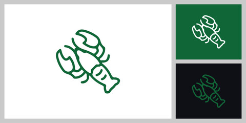 Modern Minimalist Fish Logo Vector Design for Seafood and Fishing Brands
