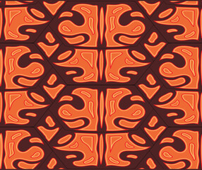 seamless pattern with flowers