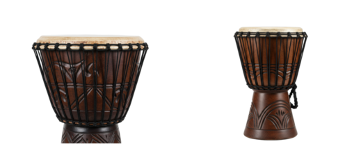 Traditional drum performance cultural festival musical instruments outdoor venue rhythm and heritage. Set cut out PNG