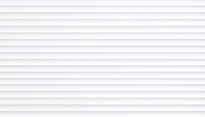 Fototapeta premium White Corrugated Paper Texture Background With Horizontal Linear Grain And Subtle Folds