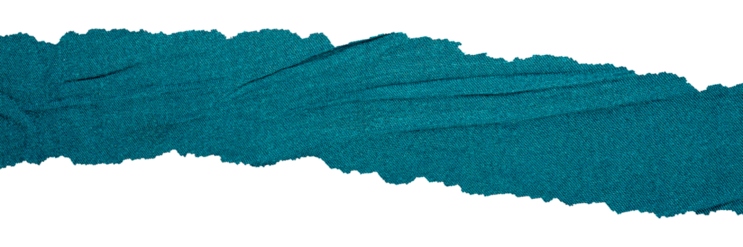 High-Resolution Texture of Blue Fabric with Torn Edges. The Rugged Texture Offers a Strong Visual Aesthetic, Suitable for for Fashion Design, Mockups, Posters and Creative Projects.