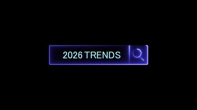 Glith text trends 2026 text indicating future market or societal shifts and predictions