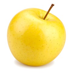 Single yellow apple