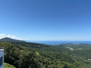 Obraz premium 小樽市内の天狗山展望台