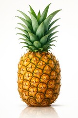 Fototapeta premium Glossy Pineapple Centered