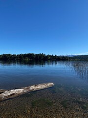 beautiful scenic views, landscapes, mountains and lakes in Bariloche, Rio Negro, Patagonia Argentina