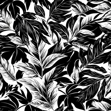 Gobo texture shadows layered jungle foliage pattern