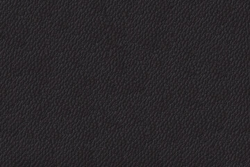 Dark Gray Leather Surface with Detailed Pattern