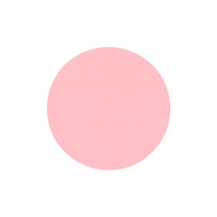 pink circle on white background