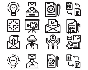 Project development icon 