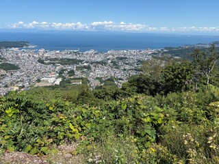 小樽市内の天狗山展望台