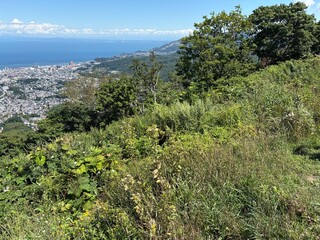 小樽市内の天狗山展望台