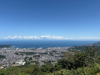 小樽市内の天狗山展望台