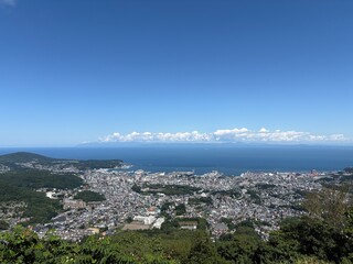 小樽市内の天狗山展望台
