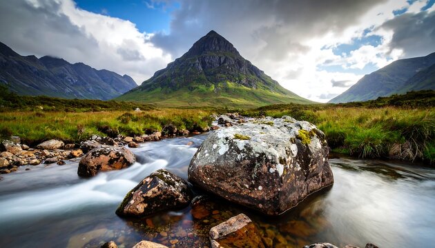 Mountain stream scene (1)
