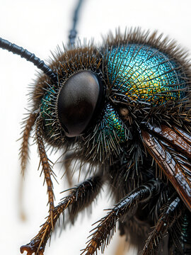 Raupe des Ringelspinner (Malacosoma neustria)