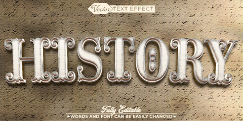  Ancient Historical Legend Vector Fully Editable Smart Object Text Effect