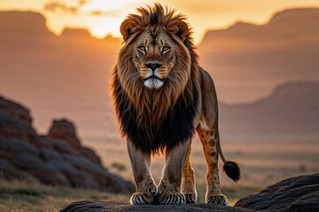 Majestic Lion Eruption Unveiling an Awe-Inspiring Story