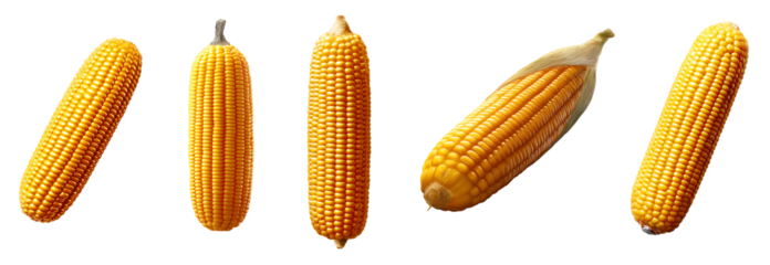 Collection of various boiled brown egg top half shell peeled off isolated on transparent background