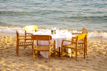 restaurant on the beach