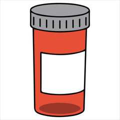 harmaceutical container vector graphic plain backdrop