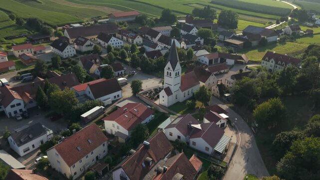 Fly with me along the Bavarian hops fields close to Pfaffenhofen region which is called the Holledau region and which is one of the biggest hops agriculture areas worldwide