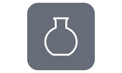 Obraz premium Microscope Icon Design for Science, Research, and Laboratory Applications in Modern and Minimalist Style 