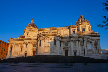 A grand renaissance church in Rome