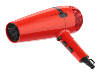 Hair drying action home bathroom product photography indoor close-up
