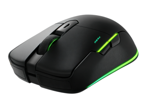 Gaming mouse review home office product photography indoor close-up