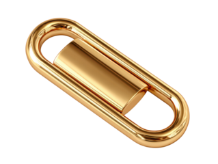 Golden link action studio product photography minimalist close-up