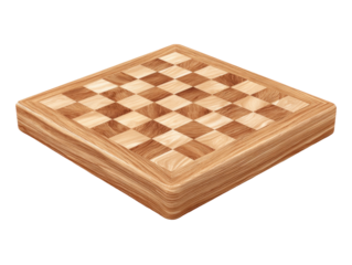 Chess game strategy on wooden board indoor setting close-up view