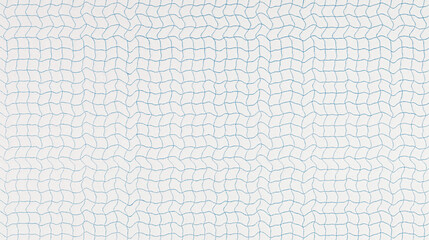 Vibrant Blue Wavy Grid Pattern Background Design Style