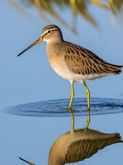 Long billed dowitcher