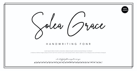 Soea grace An Elegant Signature Font