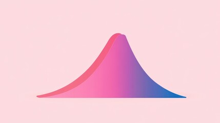 Abstract statistical chart