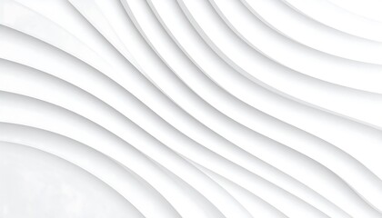 Obraz premium White Abstract Wave Pattern Background.