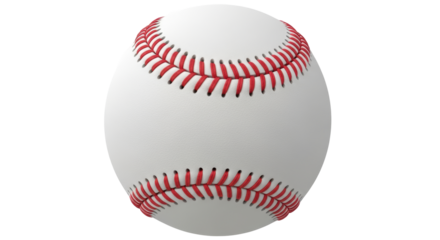 Isolated Baseball Ball